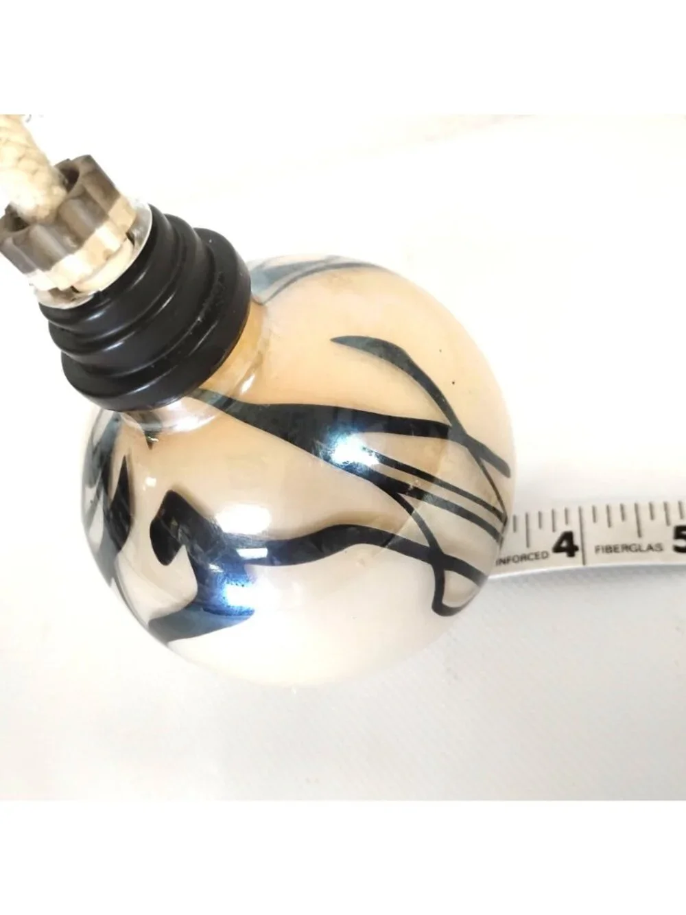 Glass Aromatherapy Oil Diffuser Tan & Black 5